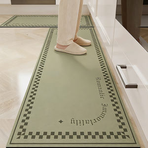 ODM OEM Design moderne personnalisé, <span class=keywords><strong>tapis</strong></span> de cuisine <span class=keywords><strong>antidérapant</strong></span> en 2 pièces, lavable, absorbant l'eau, séchage rapide, ensemble de <span class=keywords><strong>tapis</strong></span> de cuisine - Product Image 3