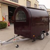 Hamburger Mobile pour aliments, livraison rapide, nourriture, Hamburger, Pizza, camion, chien chaud, Restaurant, jus de bière, Bar, petite remorque
