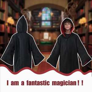 थोक हेलोलीन विज़ार्ड बच्चों के लिए लड़कों के जादू का चश्मा स्टाफ बच्चों के लिए चुड़ैल और जादूगर पोशाक - Product Image 3