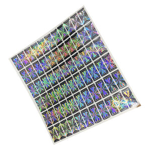 Garantía de impresión personalizada Etiqueta holográfica Logo Rollo <span class=keywords><strong>Scratc</strong></span> Off Fabricante de pegatinas de holograma - Product Image 3