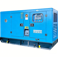 Generador Diésel Comercial Profesional de 10kW-50kW con Controlador Inteligente ATS, Generador Diésel Trifásico de Reserva para Energía de Emergencia en Hoteles