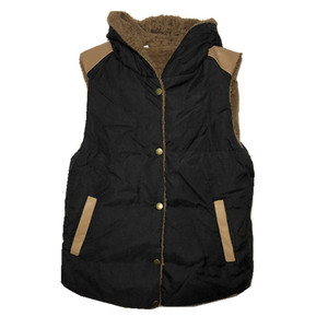 Manteau chaud en <span class=keywords><strong>fausse</strong></span> <span class=keywords><strong>fourrure</strong></span> épaisse pour femmes, parka à <span class=keywords><strong>capuche</strong></span>, manteau long, veste/<span class=keywords><strong>gilet</strong></span> en mélange de cachemire, <span class=keywords><strong>gilet</strong></span> <span class=keywords><strong>sans</strong></span> manches <span class=keywords><strong>avec</strong></span> chapeau pour l'automne et l'hiver - Product Image 2