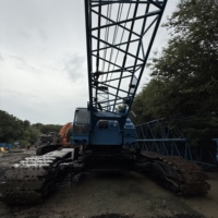 Excellent état de fonctionnement Grue sur chenilles d'occasion Hitachi KH700 150 tonnes Hitachi kh700 d'occasion avec moteur d'origine à vendre