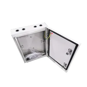 wall mounting outdoor IP65 electric control stainless steel Aluminum metal enclosure box