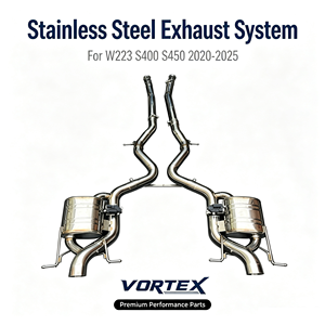 Système d'échappement en acier inoxydable Vortex Racing pour Mercedes Classe S W223, pièces de tuning pour améliorer le son du turbo - Product Image 1
