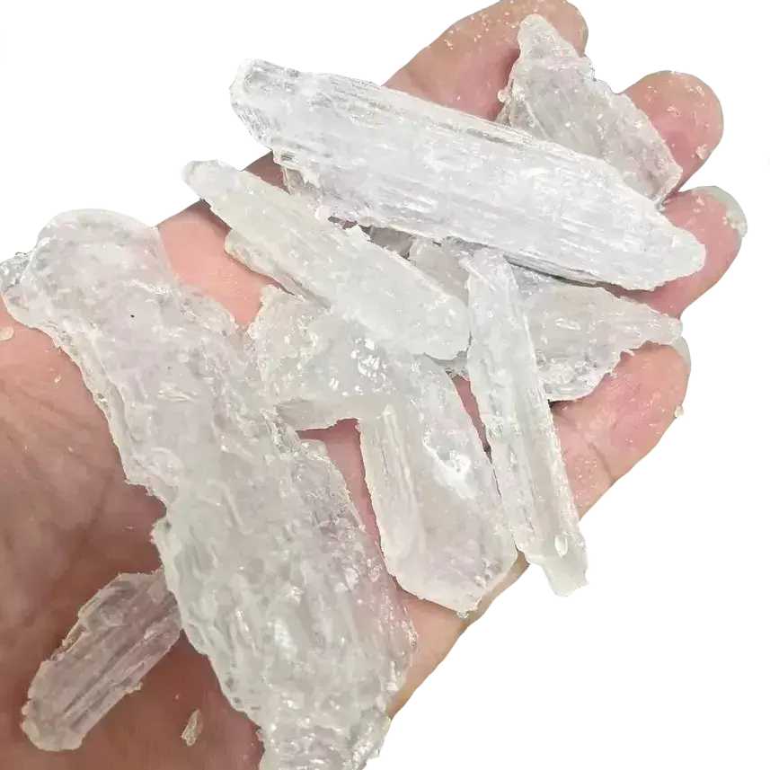 Productos químicos diarios DL-mentol cristales mentol CAS 89-78-1mentol polvo blanco cristales CAS89781