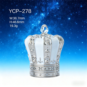 Tapa de botella de perfume Zamac de nuevo diseño Fea <span class=keywords><strong>15</strong></span> tapa de perfume magnética dorada - Product Image 4