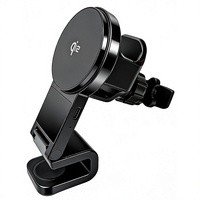 Nouveau chargeur de voiture magnétique sans fil à charge rapide 3-en-1 avec support pliable compatible avec Apple Watch et iPhone 17