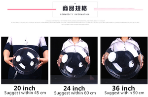 Globos Inflables Decorativos para Bodas, Globo BOBO con Luces LED, Decoración con Globos, Globos LED de Burbuja - Product Image 5