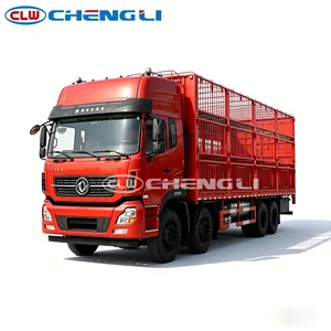 Camión de Transporte de Ganado 31T 8x4, Transportador de Animales con Plataforma Hidráulica Multinivel - Product Image 5