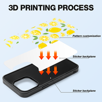 Coque de protection antichoc haute définition avec logo personnalisé, peinture UV par sublimation 2D/3D, bord en TPU et dos rigide en PC pour iPhone 17 Pro Max