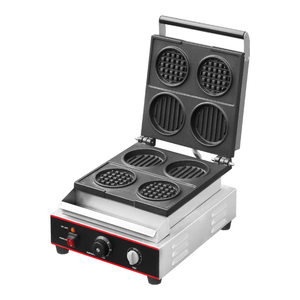 Macchina Elettrica Professionale per Waffle con Piastra Antiaderente e Controllo della Temperatura, Personalizzabile e Commerciale - Product Image 6