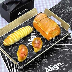 Papel de Envolver Personalizado, Biodegradable, de Grado Alimenticio, Resistente a la Grasa, Recubierto de PE, para Galletas, Panadería, Delicatessen, Ecológico e Impermeable - Product Image 5