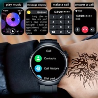 Jam Tangan Pintar SENBONO V19Z Pria Layar HD 1,39'' Dapat Melakukan Panggilan Tahan Air Detak Jantung Olahraga Kebugaran Smartwatch untuk Android IOS
