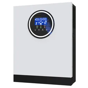 Inversor solar híbrido fuera de la red, 1600W, 3000W, 80A, MPPT, compatible con batería de litio