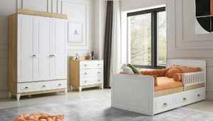 Excelente Mueble para el Hogar de Primera Clase ZELLA, Armario de Gran Capacidad con 3 Puertas Abatibles para Dormitorio - Product Image 3