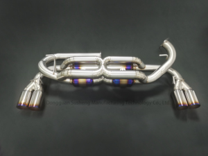 Ống xả đua đầy đủ hệ thống ống xả phụ kiện ngoại thất ô tô H * nda NSX 1990 2000 NA1 NA2 ống xả Hợp kim Titan - Product Image 4