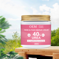 OEM ODM Crème réparatrice pour les mains et les pieds Pot de 200g Prévention des fissures Lissage de la peau Étiquette personnalisée Approvisionnement en vrac