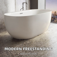 Baignoire autoportante moderne en acrylique avec drain, pour intérieur/extérieur, bain à remous d'angle, certifiée CUPC, capacité 60+ gallons, pour hôtels, garantie 3 ans