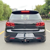 Kit Carrosserie Complet R20 Modifié et Amélioré pour Volkswagen VW Golf 6 MK6, Pare-chocs Avant et Arrière, Calandre, Diffuseur, Jupes Latérales
