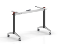 Table pliante portable moderne, gain de place, bureau à domicile, table pliable multifonctionnelle, table de réunion, table de formation, table en métal