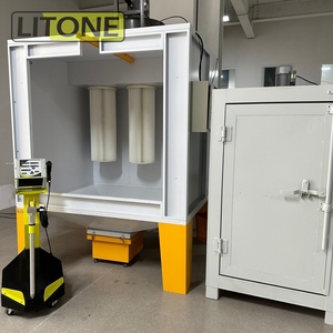Ligne <span class=keywords><strong>de</strong></span> production <span class=keywords><strong>de</strong></span> revêtement en plastique <span class=keywords><strong>de</strong></span> poudre industrielle <span class=keywords><strong>de</strong></span> convoyeur automatique à faible <span class=keywords><strong>main</strong></span>-<span class=keywords><strong>d</strong></span> 'œuvre - Product Image 1
