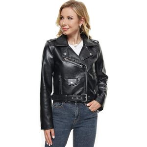 Chaquetas de Cuero Genuino para Mujer, Hechas a Medida, Transpirables, Impermeables y Resistentes al Viento, con Cuello Alto para Invierno - Product Image 6