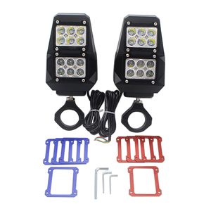 UTV dikiz yan aynalar LED Spot ışıkları 1.75 ve 2 inç Roll Bar Polaris RZR XP1000 - Product Image 1