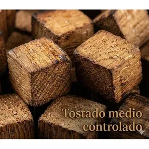 Chips de Madera de Roble LCDB Tostados Medianos de 1 kg para Añejar Licores - Product Image 2