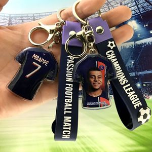 Llavero de Anime de Estrella de Fútbol, Ligero, Bonito, Impermeable, de Plástico, Colgante de la <span class=keywords><strong>Liga</strong></span> de Campeones, Recuerdo, Venta al por Mayor - Product Image 2