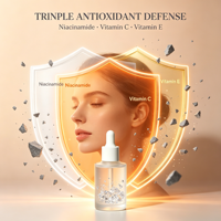 Sérum multi-effets 5-en-1 FKY, sérum à la Centella Asiatica, sérum réparateur pour le visage, apaisant les rougeurs, soin après procédure