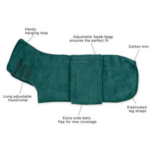 Albornoz Absorbente de Secado Rápido para Perros de Fábrica, Bata de Baño de Alta Absorción para Mascotas, Pijama para Perros, Albornoz Absorbente para Perros - Product Image 5