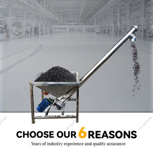 Convoyeur à vis automatique robuste en acier inoxydable 304, alimentateur à trémie 220V 30 pièces/min pour le transfert de produits agricoles - Product Image 3