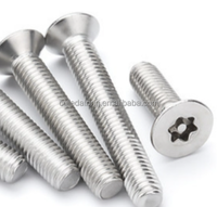 Vis en acier inoxydable personnalisées GB2673 M2M3M4M5M6 Vis à tête fraisée Torx Vis de machine