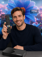 Reproductor Multimedia 8K Stalker IP-TV Hola Box LemonTV Media XC2 MAX Android 15 con WIFI Potente y Control Remoto BT, Canadá y Alemania (Sin IPTV)