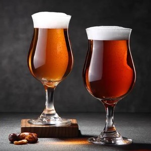 Snw thanh lịch <span class=keywords><strong>Libby</strong></span> Punk Ipa Tulip hình dạng ủ bia thủy tinh tùy chỉnh pha lê pint Steins cốc rượu cốc bia thủy tinh - Product Image 1