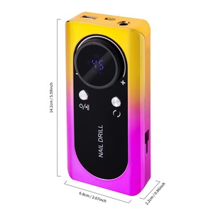 Lime à ongles électrique professionnelle 45000 tr/min, perceuse à ongles électrique rechargeable, lime à ongles silencieuse pour <span class=keywords><strong>manucure</strong></span>, outil de salon - Product Image 6