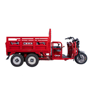 Triciclo <span class=keywords><strong>El</strong></span>éctrico de Carga FGQ OEM de Doble Eje Trasero, Uso Rudo, 5 Ruedas, 1000 kg - Product Image 2