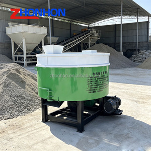 Bétonnière à moteur diesel JW500 avec réservoir de stockage secondaire pour mortier et ciment, manuelle, haute efficacité, productivité de 17 m³/h, à mélange forcé - Product Image 1