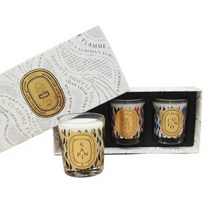 Raumduft Lufterfrischer Umweltfreundliche Klassische Lavendel-Wacholder Sojawachs Natürliche Pflanzliche Ätherische Öle Duftkerze mit Rattanstäbchen - Product Image 1