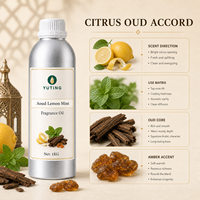 Minyak Parfum Attar Aoud Lemon Mint Minyak Parfum Arab Minyak Parfum Grosir Label Pribadi Produsen OEM Pemasok