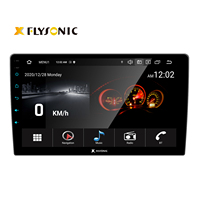 Flysonic Applicable à 15 marques européennes Services OEM Tableau de bord 10 pouces 2 + 32 Go Navigation Multimédia Android 10 Autoradio