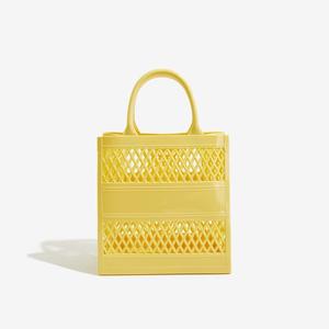 กระเป๋าช้อปปิ้งพลาสติกพีวีซีสำหรับผู้หญิง2024แฟชั่นฤดูร้อนความจุขนาดใหญ่ - Product Image 2