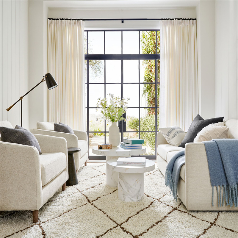New Style Fashion Living Room Sofas Velvet Living Room Remmy Upholstered Armchair