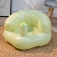Personnalisation OEM/ODM, siège d'apprentissage pour bébé en PVC épaissi, chaise portable pour tout-petit, canapé d'apprentissage