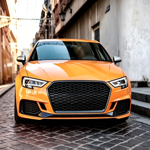 Kit de conversion complet de carrosserie pour <span class=keywords><strong>Audi</strong></span> <span class=keywords><strong>A3</strong></span> 8V berline 2013-2016 à 2017-2019, style RS3, transformation de l'ancien au nouveau modèle - Product Image 6