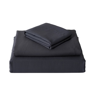 100% Sateen Bamboo Bed Linen <strong>Sheet</strong> Set Pillow Cases,Top <strong>Sheet</strong>,and <strong>Fitted</strong> <strong>Sheet</strong> <strong>Queen</strong> - Product Image 1