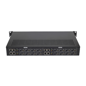 Encodeur H.264 1U 16 canaux à faible coût, 8 ports H.265 HEVC 1080P, encodeur vidéo IP pour diffusion en direct <span class=keywords><strong>IPTV</strong></span> - Product Image 3