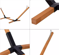 Cadre de hamac en bois dur de 10FT.Capability Strong 200kg Capacity Universal