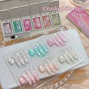 <span class=keywords><strong>MORDA</strong></span> 2025 Nuovo Smalto Gel per Unghie LED Francese Non Tossico con Glitter Liquido Lunga Durata Serie Starlight a Sei Scomparti - Product Image 6